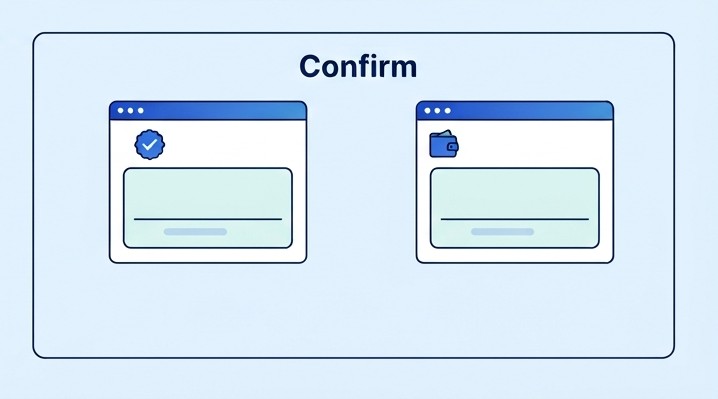 Cat representing checking a payment confirmation